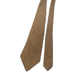 Vintage Goody's Mens Silk Necktie Floral Pattern Made in USA Retro Tie